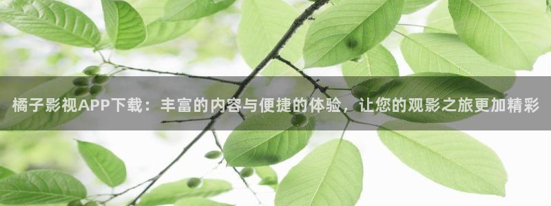 桔子视频免费在线